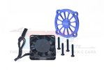 ARRMA GORGON MEGA 550 BRUSHED MONSTER TRUCK Aluminum 6061 Motor Heat Sink With Metal Frame Cooling Fan And Protective Cover - GPM MGO018FAN
