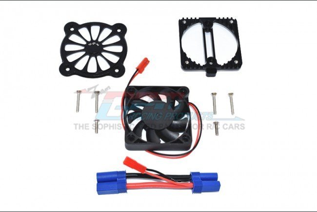 40-43mm RC Car Motor Heat Sink Double Cooling Fans for Arrma 1/8 1/10 Truck 