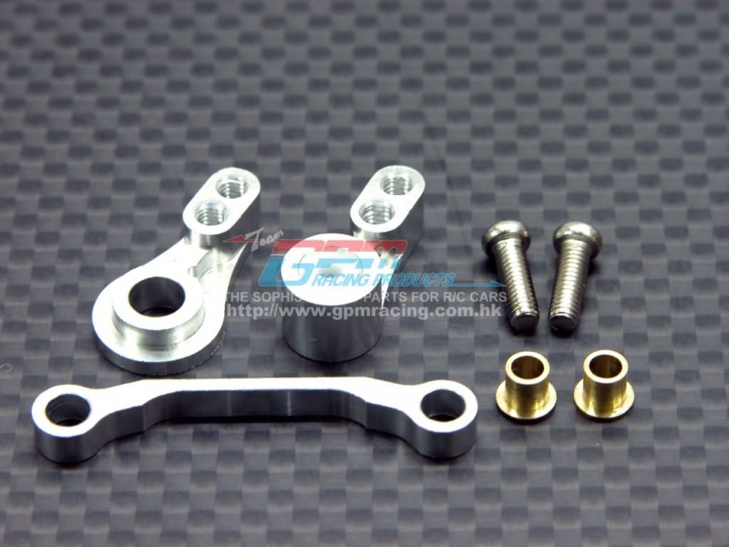 Associated RC 18T Alloy Steering Assembly With Screws & Bronze Collars - 3pcs set - GPM AR048
