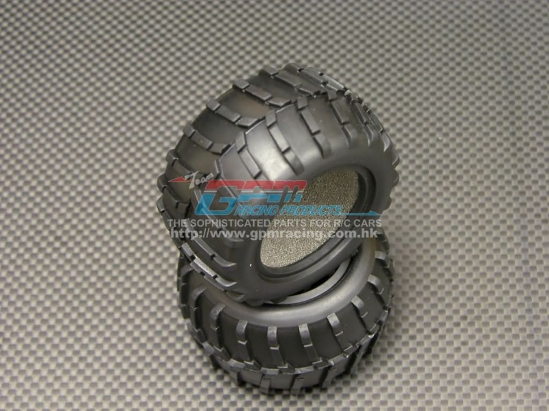 Associated RC 18T Front Rubber Standard Radial Tires With Insert (40 Degree ) -1pr - GPM AR899F40G