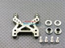 Associated RC 18T Alloy Front Damper Tower With Alloy Collars & Screws - 1pc set - GPM AR028