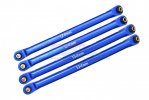 AXIAL RBX10 RYFT Aluminum Front Upper & Lower Chassis Links Parts Tree - 4pcs set - GPM RBX049F