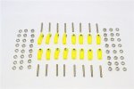 AXIAL Racing SCX10 II Plastic Ball Ends For Original Link Parts (Suitable For Wheelbase 313mm-338mm) - 1set - GPM SCX2049BE
