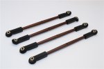 Axial Racing Wraith Spring Steel Front/Rear Lower Thread Rod - 4pcs set - GPM WR049SF/R