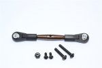 Axial Racing Yeti XL Spring Steel Adjustable Servo Tie Rod With Black Plastic Ends(AX31033) - 1pc - GPM YTL024A