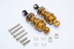 1/10 Touring - Alloy Ball Top Damper (50mm) With Alloy Collars & Washers & Screws - 1pr set - GPM DP050
