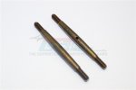 Tie Rods Spring Steel 4mm Clockwise ise And Anticlockwise Turnbuckles (Total LenGTh 65mm.both Sides Thread 9mm.body 47mm) - 1PR - GPM T465TL9S
