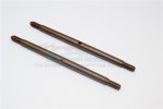 Tie Rods Spring Steel 4mm Clockwise ise And Anticlockwise Turnbuckles (Total LenGTh 85mm.both Sides Thread 9.5mm.body 66mm) - 1PR - GPM T485TL95S