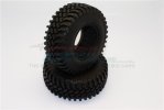 1.9'' Rubber Tires With Foam Inserts (Outer Diameter 100mm, Tire Width 39mm) - 1pr - GPM TIRE1939