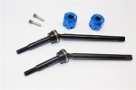 Gmade 1/10 Gs01 Sawback 4WD Vehicle Steel Front CVD Drive Shaft (L63mm, R67mm) With 31mm Cup Joint & 11mm Hex Adapter For 5mm Wider - 2pcs set - GPM SW6367SF/+5