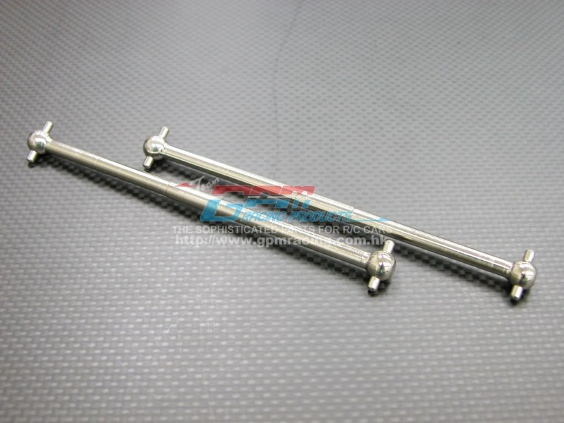 HPI Savage 21 Steel Front/Rear Swing Shaft (123mm) - 1pr - GPM SSAV11123