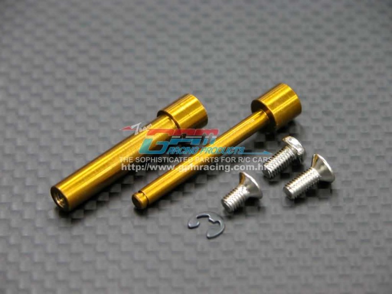 Kyosho Mini Inferno ST /Mini Inferno Alloy Steering Posts With Screws - 1pr set - GPM MIF047