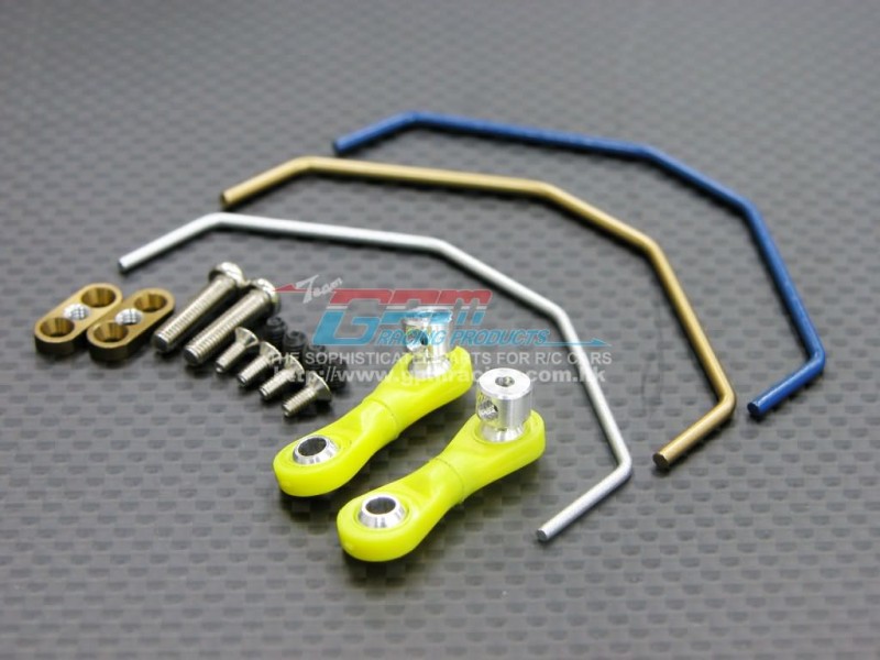 Kyosho Mini Inferno /Mini Inferno 09 Alloy Front Anti-roll Bar With Screws - 1 set - GPM MIF311F