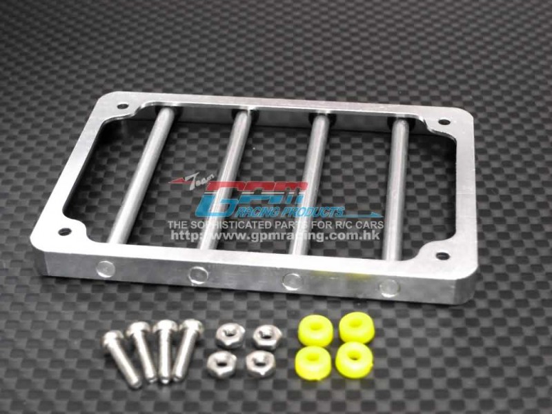 Kyosho Mini-Z Overland Alloy Luggage Rack(For Land Cruiser) With Screws & Lock Nuts & Collars - 1pc set - GPM MOL1933L