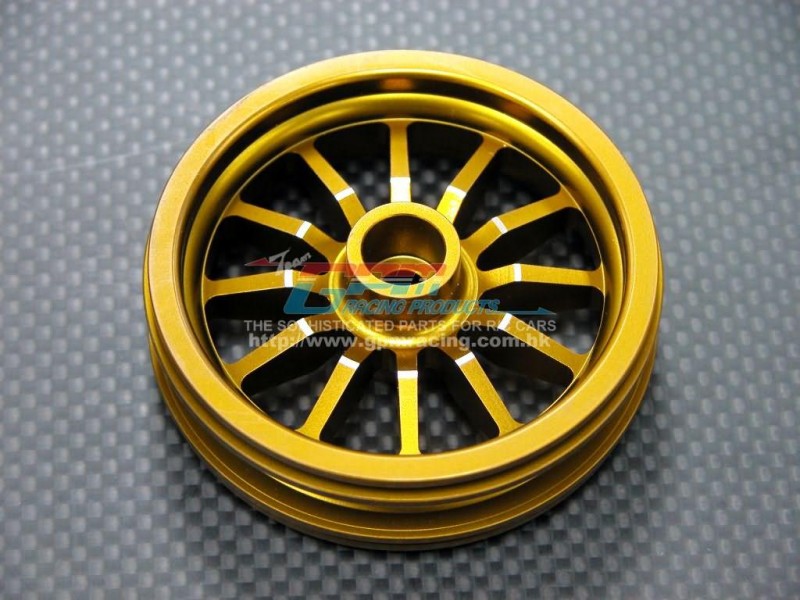 GPM Racing 1/8 Scale Flat Alloy Front Wheel 12H/Kyosho Motorcycle  GPRKM0212F-S 