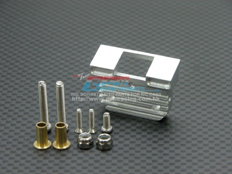 Kyosho Motor Cycle Alloy Drive Stand With Screws & Alloy Collars & Lock Nuts - 1pc set - GPM KM051