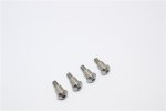 Tamiya MF01X Stainless Steel King Pin (4.4mmx5.2mmXM3) - 4pcs (For MF01X / M06) - GPM MF004S