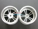 TRAXXAS 1/10 Revo Alloy Front/Rear Rims (5 Star) For GPM Option Tires - 1pr - GPM TRV10051W