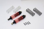 TRAXXAS 1/10 Rustler VXL Alloy Front Adjustable Spring Damper With Alloy Ball Top & Ball Ends - 1pr set (1.3mm, 1.5mm, 1.7mm Coil Spring & 4mm Thick Shaft) - GPM RUS087F