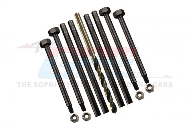 TRAXXAS SLEDGE MONSTER TRUCK Medium Carbon Steel Completed Inner And Outer Pins For Original Suspension - GPM SLEOARM/PIN
