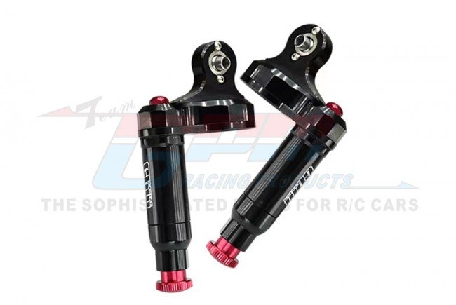 TRAXXAS X-MAXX Aluminum 6061-T6 Front L-shape Piggy Back Body (Built-in Piston Spring) With Shock Cap For GPM L Shape Front Or Rear Dampers (Non-oil Filled) - GPM TXMDP/LBC